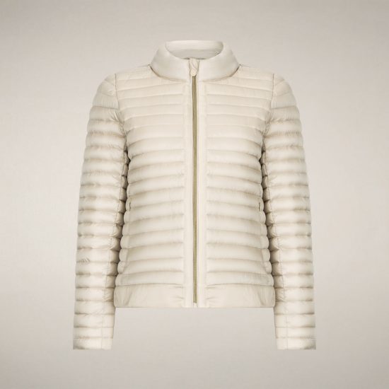 save the duck giubbino donna modello reya d32711w colore sand beige 40003