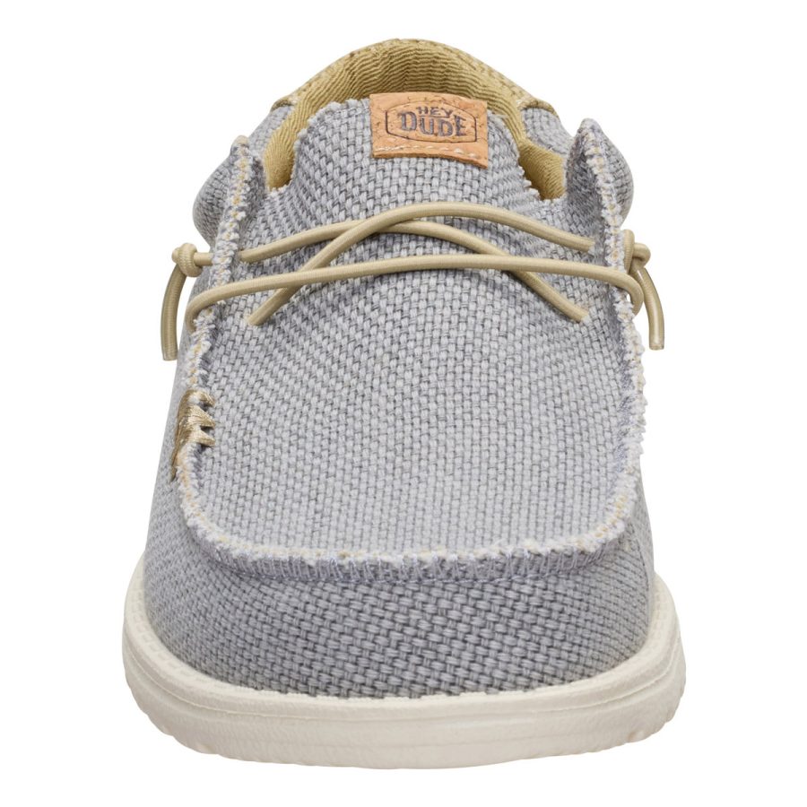 heydude scarpa uomo modello wally braided 40003 colore grigio 1yf flannel grey olive grey