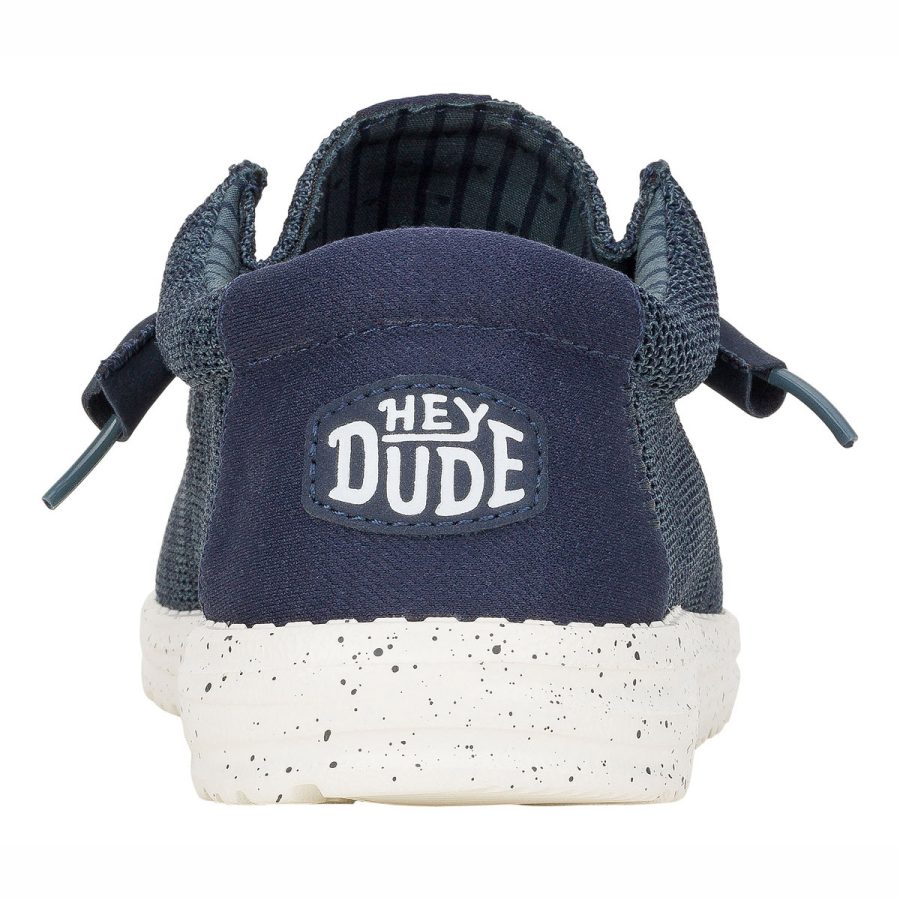heydude modello wally stretch sox colore blu 41898 410 navy