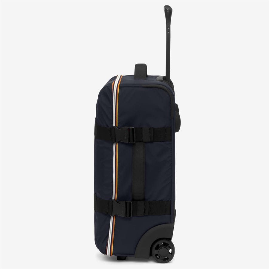 k-way trolley modello blossac s colore blue depth black pure y04