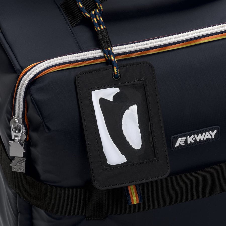 k-way trolley modello blossac s colore blue depth black pure y04