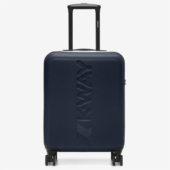 k-way trolley modello small k11416w colore blue depth blue md cobalt l19