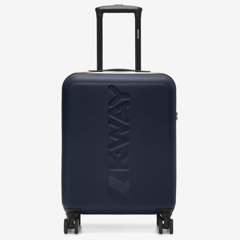 k-way trolley modello small k11416w colore blue depth blue md cobalt l19