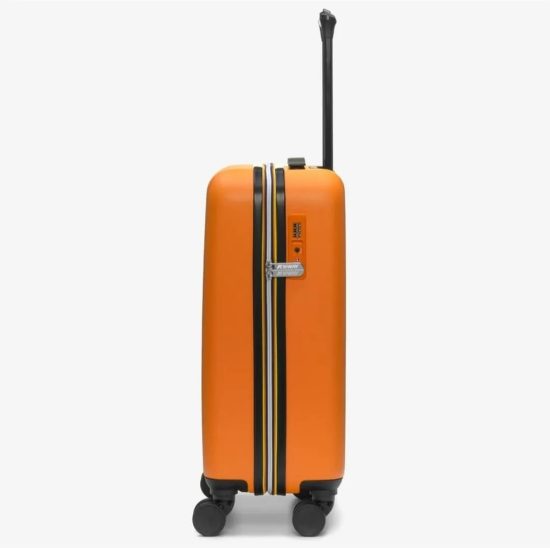 k-way trolley small modello k11416w colore orange blue md cobalt l22
