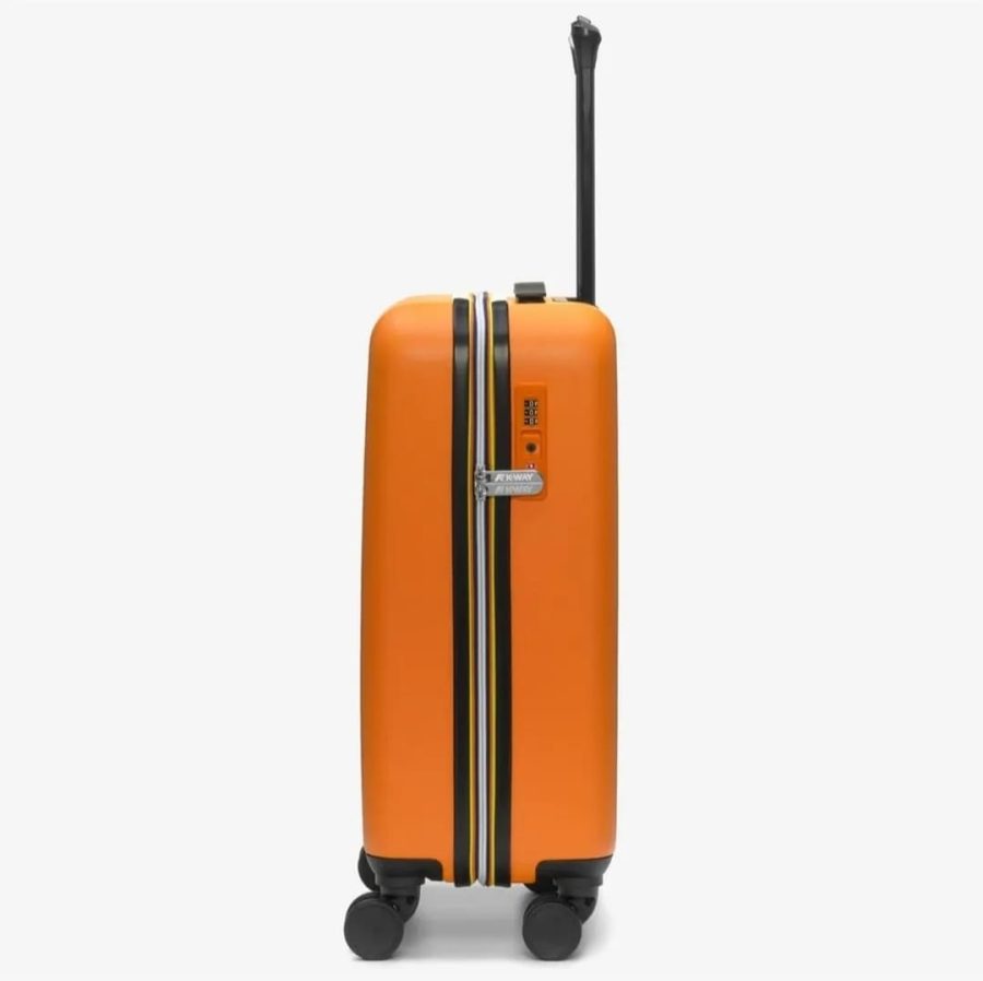k-way trolley small modello k11416w colore orange blue md cobalt l22