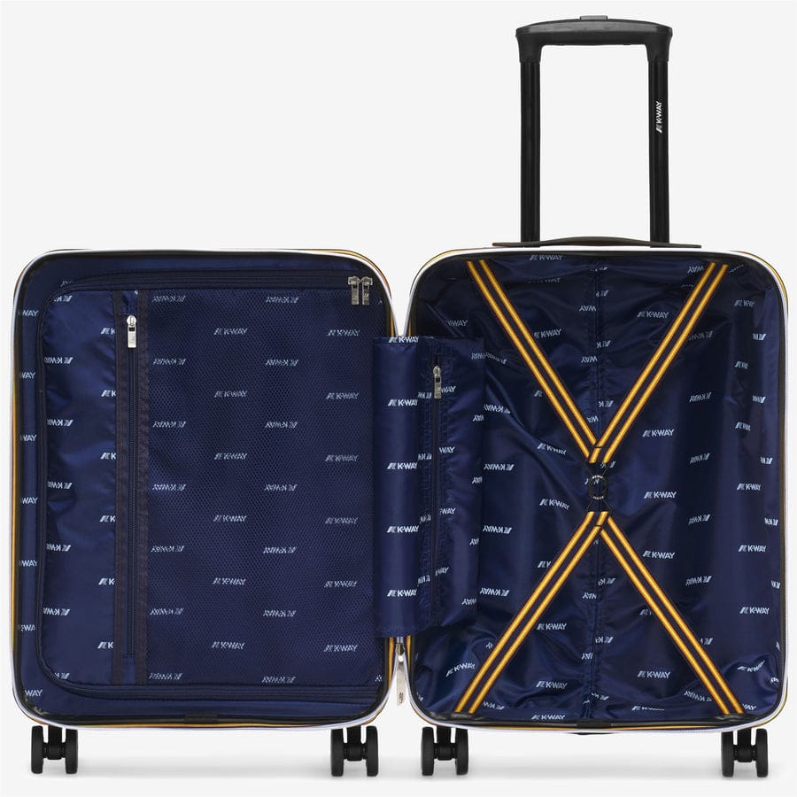 k-way trolley small modello k11416w colore orange blue md cobalt l22
