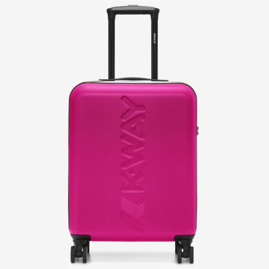 k-way trolley modello small k11416w pink peacock blue md cobalt l17