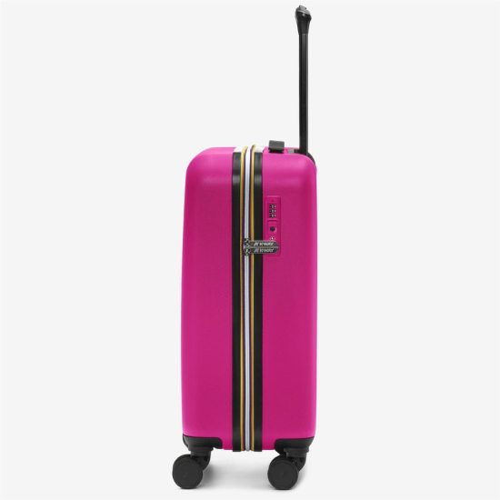 k-way trolley modello small k11416w pink peacock blue md cobalt l17