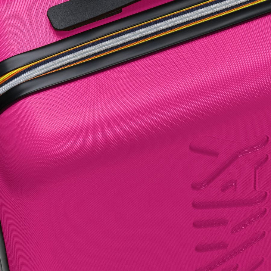 k-way trolley modello small k11416w pink peacock blue md cobalt l17