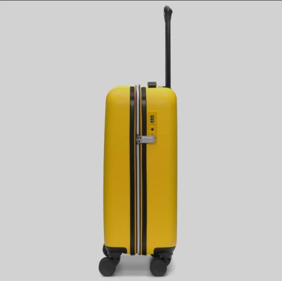k-way trolley small modello k11416w colore yellow dk blue md cobalt l21
