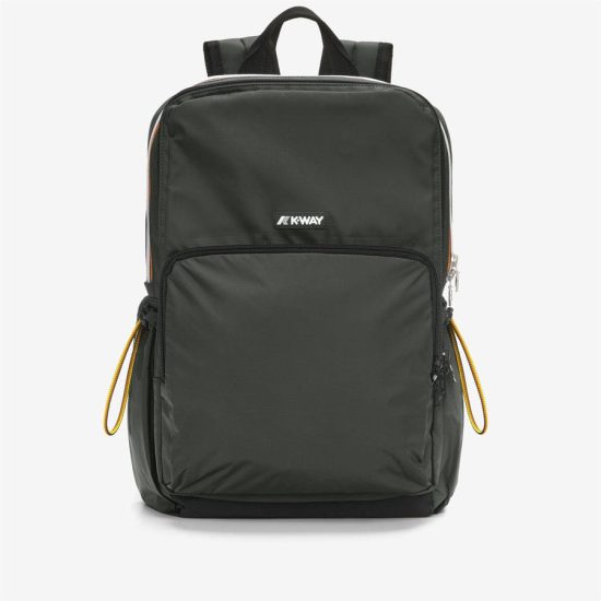 k-way zaino modello gizy k4112xw colore green blackish wmr